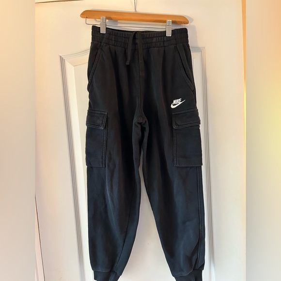 Nike Other - Nike Kids Black Cargo Sweatpants
